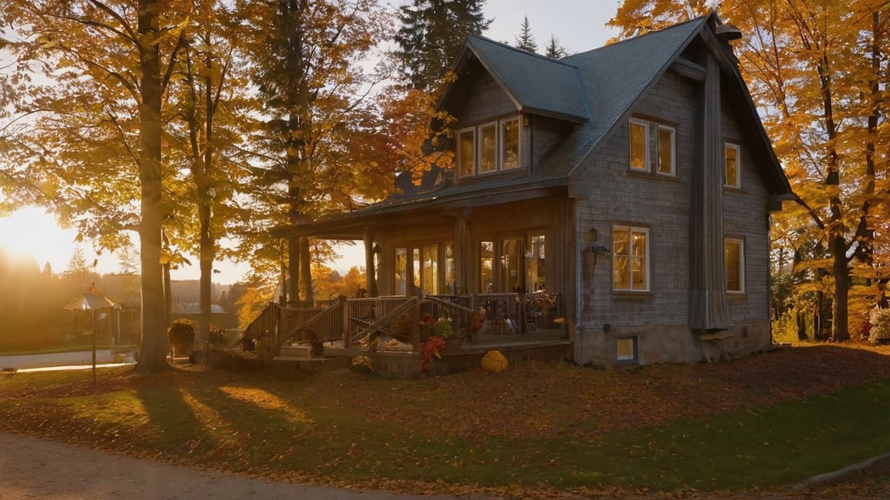 Drewniany dom kanadyjski